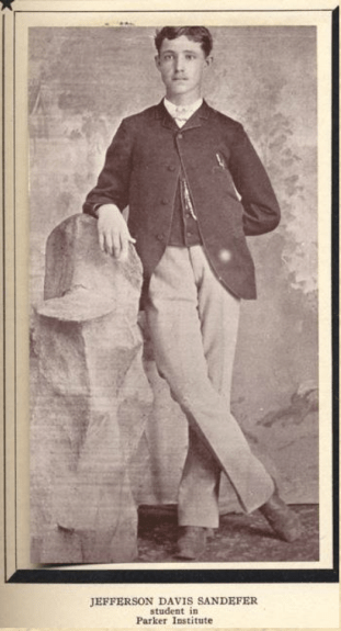 Teenage Dave Sandefer