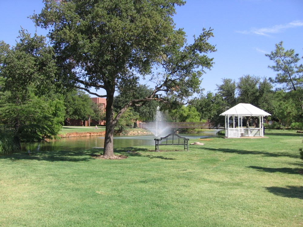 HSU Gazebo and Reflecting Pond, 6 August 2006