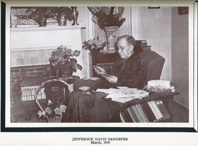 J. D. Sandefer 1939