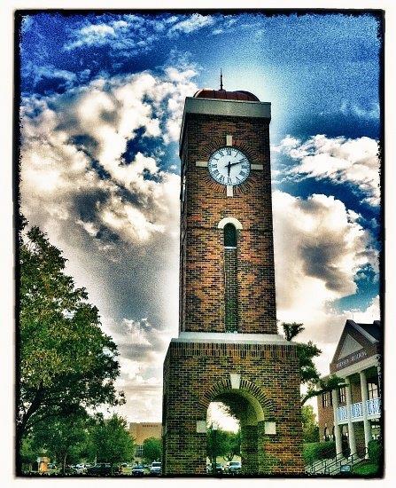 Susan Pigott hardin-simmons clock tower HDRed